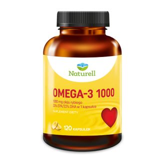 Naturell Omega-3 1000, 120 kapsułek - zdjęcie produktu