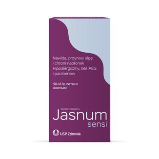 Jasnum Sensi, żel intymny, 50 ml KRÓTKA DATA - zdjęcie produktu