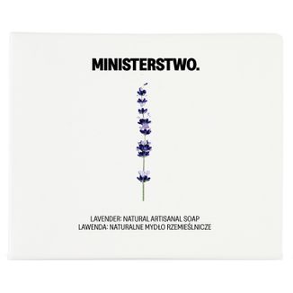 Ministerstwo Dobrego Mydła, mydło w kostce, lawenda, 100 g - zdjęcie produktu