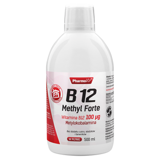 PharmoVit B12 Methyl Forte, witamina B12 100 µg, 500 ml - zdjęcie produktu