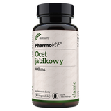 PharmoVit Ocet jabłkowy 400 mg, 90 kapsułek - miniaturka zdjęcia produktu