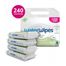 WaterWipes Soapberry Bio, chusteczki nawilżane, wodne z wyciągiem z orzechów mydlanych, od urodzenia, 4 x 60 sztuk  KRÓTKA DATA - miniaturka  zdjęcia produktu