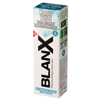 BlanX Nordic White, wybielająca pasta do zębów, 75 ml - zdjęcie produktu