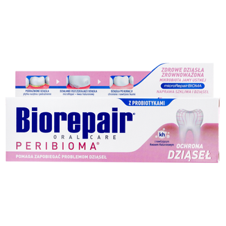 Biorepair Plus Ochrona Dziąseł, pasta do zębów, bez fluoru, 75 ml - zdjęcie produktu