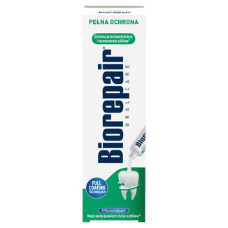 Biorepair Pełna Ochrona, pasta do zębów, bez fluoru, 75 ml - zdjęcie produktu