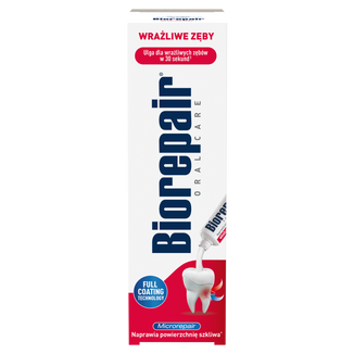Biorepair Wrażliwe Zęby, pasta do zębów, bez fluoru, 75 ml Biorepair Wrażliwe Zęby, pasta do zębów, bez fluoru, 75 ml - zdjęcie produktu