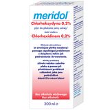 Meridol Chlorheksydyna 0,2%, płyn do płukania jamy ustnej, bez alkoholu, 300 ml - miniaturka zdjęcia produktu