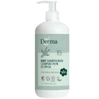 Derma Eco Baby, szampon i płyn do mycia, 500 ml USZKODZONE OPAKOWANIE Derma Eco Baby, szampon i płyn do mycia, 500 ml USZKODZONE OPAKOWANIE - zdjęcie produktu