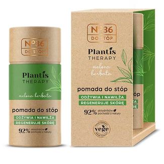 No36 Plantis Therapy, pomada do stóp, zielona herbata, 60 g - zdjęcie produktu