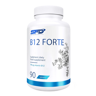 SFD B12 Forte, witamina B12 100 µg, 90 tabletek - zdjęcie produktu