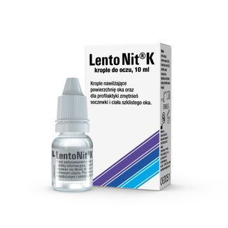 LentoNit K, krople do oczu, 10 ml - zdjęcie produktu