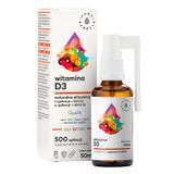 Aura Herbals Witamina D3 dla Dzieci, aerozol, od urodzenia,50 ml USZKODZONE OPAKOWANIE - miniaturka zdjęcia produktu