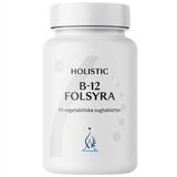Holistic B-12 Folsyra, 90 tabletek do ssania - miniaturka zdjęcia produktu