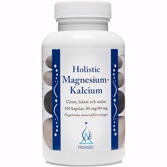 Holistic Magnesium-Kalcium, magnez, wapń, 90 kapsułek - zdjęcie produktu