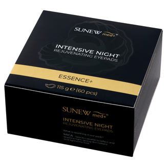 SunewMed+ Essence+, płatki pod oczy na noc, regeneracyjne, 60 sztuk - zdjęcie produktu