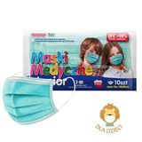 Praesidium, maska medyczna Junior, dziecięca, 3-warstwowa, 10 sztuk - miniaturka zdjęcia produktu