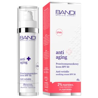 Bandi Medical Expert Anti Aging, krem przeciwzmarszczkowy, SPF 50, 50 ml USZKODZONE OPAKOWANIE - zdjęcie produktu