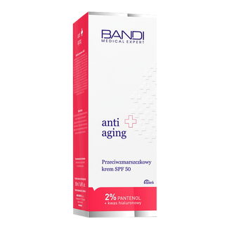 Bandi Medical Expert Anti Aging, krem przeciwzmarszczkowy, SPF 50, 50 ml - zdjęcie produktu