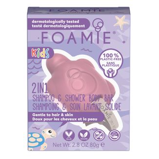 Foamie, kostka dla dzieci do włosów i ciała 2w1, brzoskwinia, 80 g - zdjęcie produktu