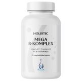 Holistic Mega B-Komplex, 90 kapsułek roślinnych - miniaturka zdjęcia produktu