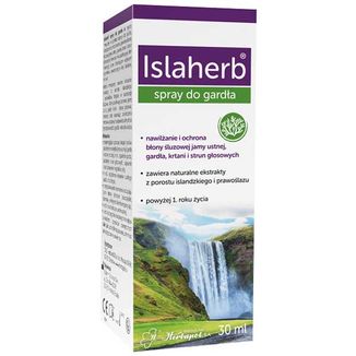 Islaherb, spray do gardła, 30 ml - zdjęcie produktu