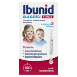 Ibunid dla dzieci Forte 200 mg/5 ml, 100 ml - miniaturka zdjęcia produktu