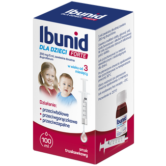Ibunid dla dzieci Forte 200 mg/5 ml, 100 ml - zdjęcie produktu