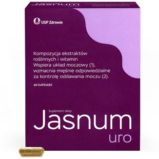 Jasnum Uro, 60 kapsułek KRÓTKA DATA Jasnum Uro, 60 kapsułek KRÓTKA DATA - zdjęcie produktu