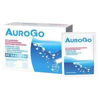 AuroGo 13,7 g, proszek do sporządzania roztworu doustnego, 20 saszetek - zdjęcie produktu