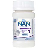 Nestle NAN Expertpro HA 1, mleko początkowe hypoalergiczne dla niemowląt od urodzenia, w płynie, 90 ml - miniaturka zdjęcia produktu