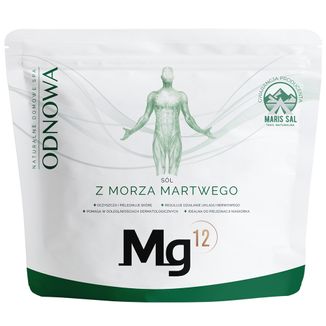 Mg 12 Odnowa, sól z Morza Martwego, 4 kg - zdjęcie produktu