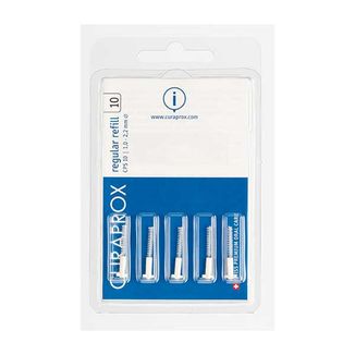 Curaprox, szczoteczki międzyzębowe CPS 10, 1,0-2,2 mm, białe, 5 sztuk - zdjęcie produktu
