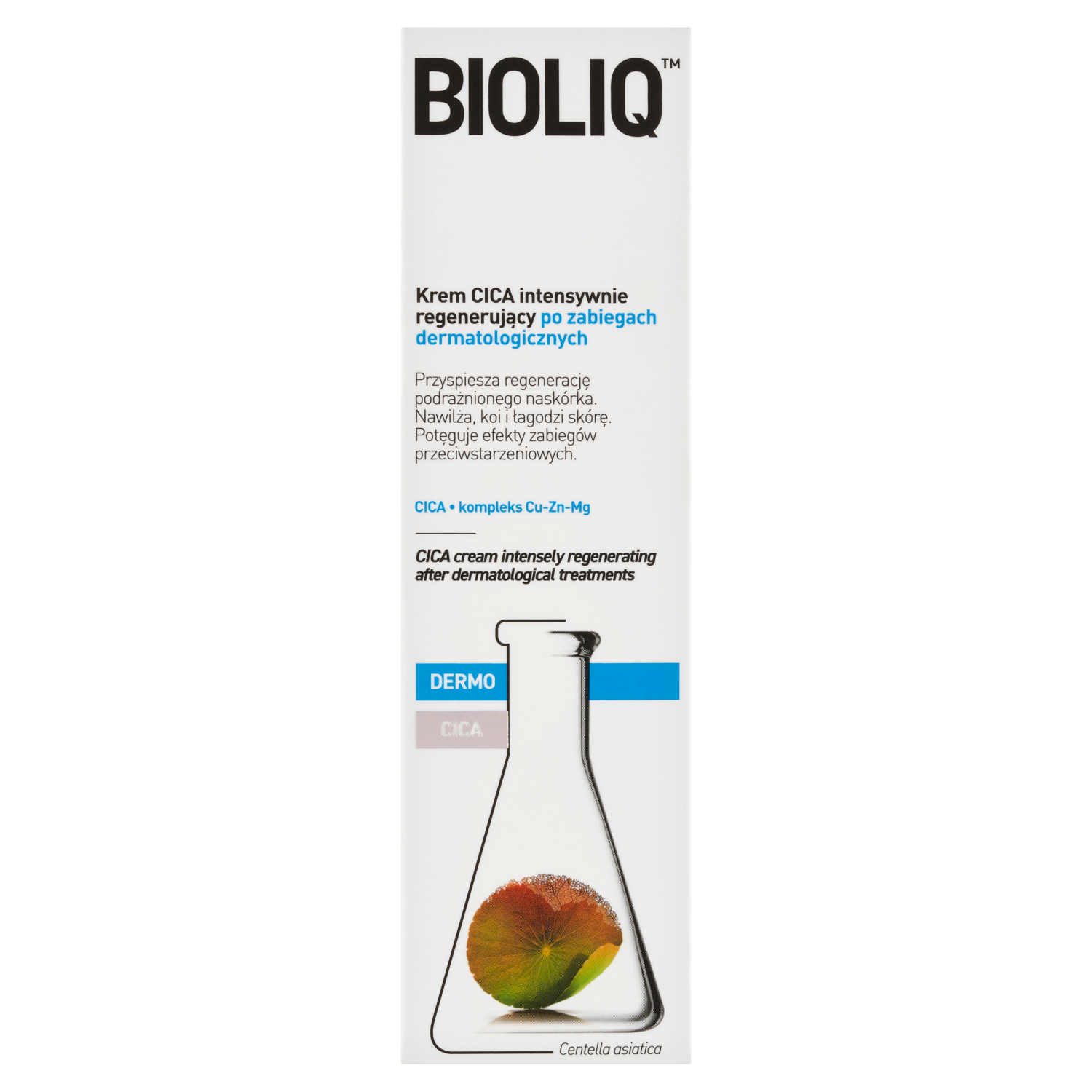 Bioliq Bioliq Dermo, krem CICA intensywnie regenerujący po zabiegach dermatologicznych, 30 ml — Inhaltsstoffe und Bewertung