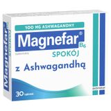 Magnefar B6 Spokój, 30 tabletek powlekanych - miniaturka zdjęcia produktu