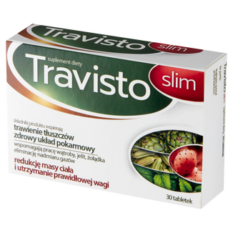Travisto Slim, 30 tabletek USZKODZONE OPAKOWANIE - zdjęcie produktu