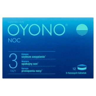 Oyono Noc, 12 tabletek USZKODZONE OPAKOWANIE - zdjęcie produktu