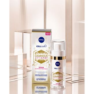 Nivea Cellular Luminous 630, intensywne serum do twarzy przeciw przebarwieniom, 30 ml - 5 Nivea Cellular Luminous 630, intensywne serum do twarzy przeciw przebarwieniom, 30 ml - 5 - zdjęcie produktu