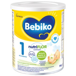 Bebiko 1 Nutriflor Expert, mleko początkowe, od urodzenia, 700 g - zdjęcie produktu