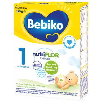 Bebiko 1 Nutriflor Expert, mleko początkowe, od urodzenia, 350 g - zdjęcie produktu