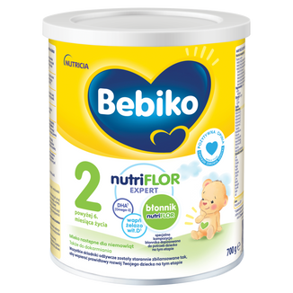 Bebiko 2 Nutriflor Expert, mleko następne, powyżej 6 miesiąca, 700 g USZKODZONE OPAKOWANIE - zdjęcie produktu