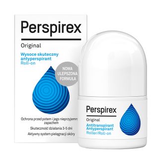 Perspirex Original, antyperspirant roll-on, 20 ml - zdjęcie produktu