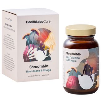 Health Labs ShroomMe Lion's Mane & Chaga, 45,54 g - zdjęcie produktu