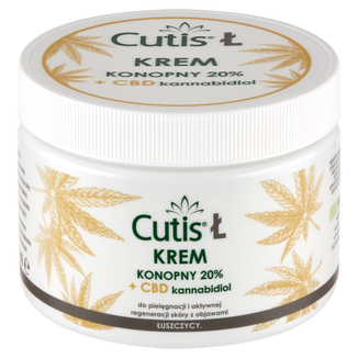 Cutis Ł-Łuszczyca, maść konopna 20% + CBD, 400 ml - zdjęcie produktu