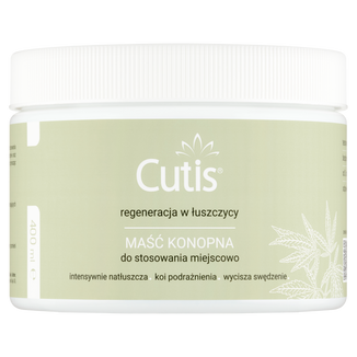 Cutis Ł-Łuszczyca, maść konopna 20% + CBD, 400 ml - zdjęcie produktu