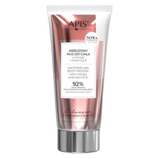 Apis Arbuzowe Orzeźwienie, arbuzowy mus do ciała, mango i witamina E, 200 ml KRÓTKA DATA - zdjęcie produktu