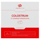 Genactiv Colostrum z Czarną Porzeczką, proszek, 3 g x 30 saszetek USZKODZONE OPAKOWANIE - miniaturka zdjęcia produktu
