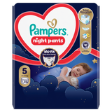 Pampers NightPanst 5 (12-17 kg), pieluchomajtki, 22 sztuki - miniaturka zdjęcia produktu