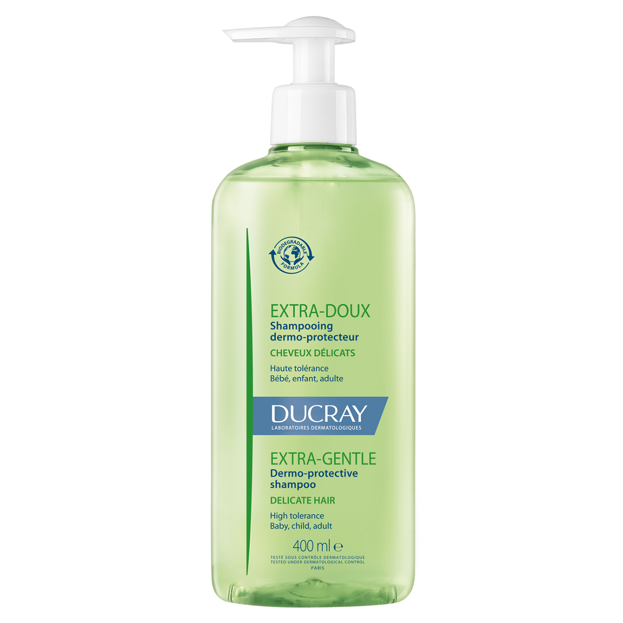Ducray Ducray Extra Doux, Shampoo dermatologisch für häufige Anwendung, 400 ml — Inhaltsstoffe und Bewertung