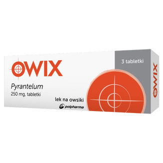 Owix 250 mg, 3 tabletki USZKODZONE OPAKOWANIE - zdjęcie produktu