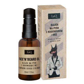 LaQ, olejek po goleniu i do brody, Doberman, 30 ml - zdjęcie produktu